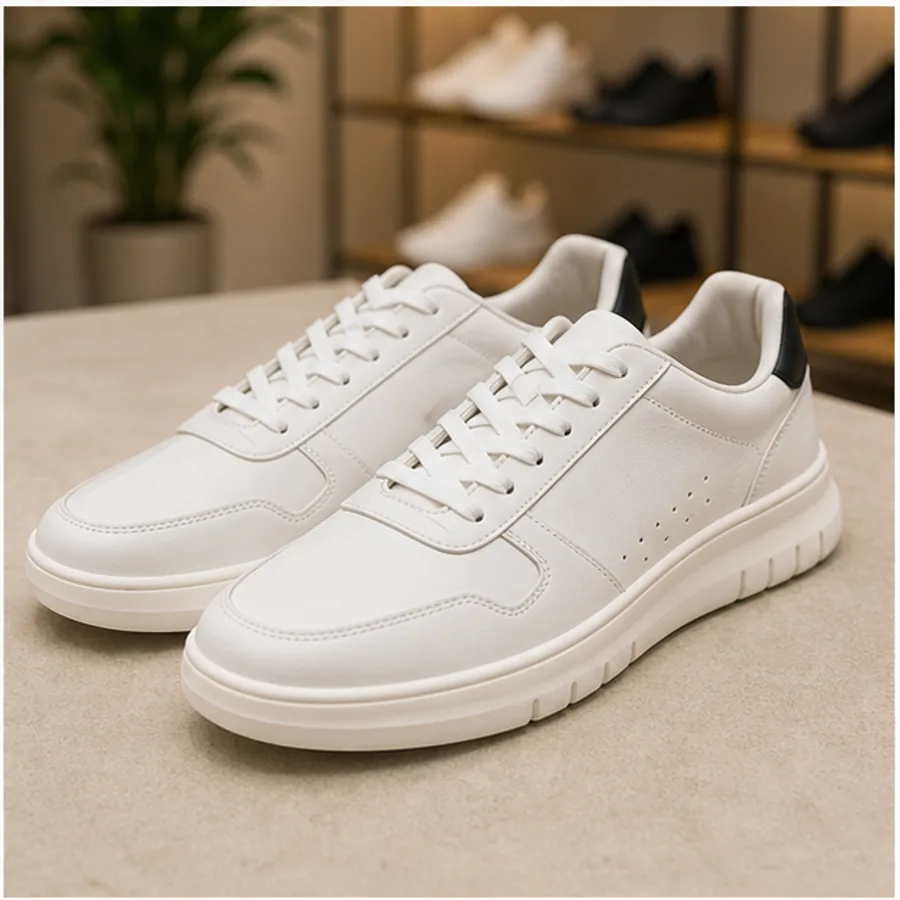 Erkek Fileli Sneaker Siyah