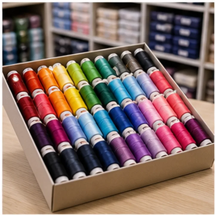 Polyester Dikiş İpliği 12li Kutu