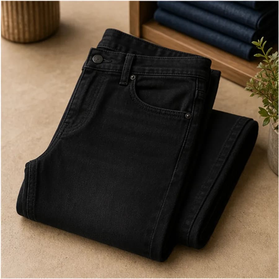 Erkek Mavi Kot Pantolon Regular Fit